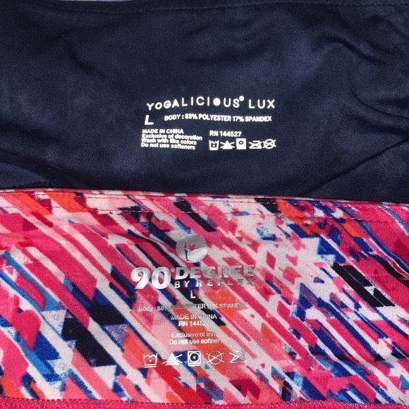 Lot of 5 pair of Leggings.  Size Large. - Picture 9 of 15